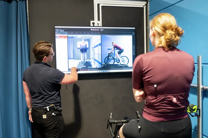 3. Je fiets op de trainer