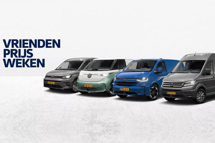 Acties Volkswagen Bedrijfswagens