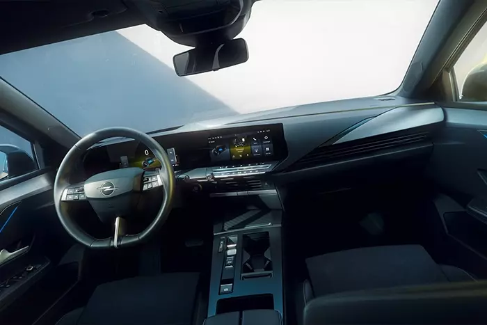 Opel Astra interieur