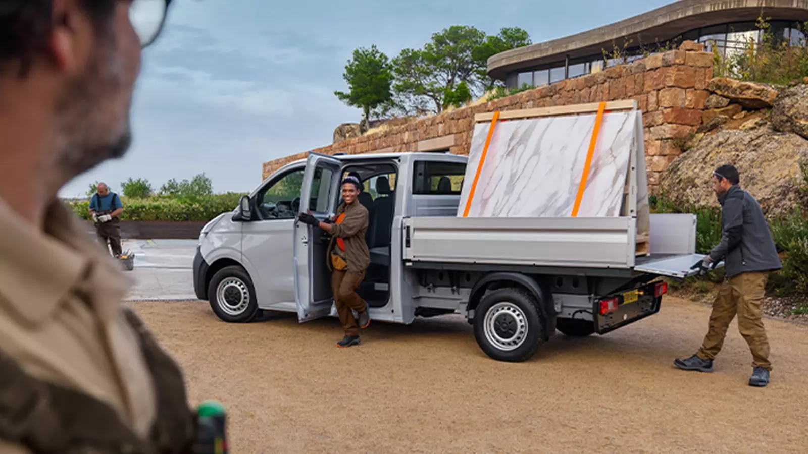 De nieuwe e-Transporter Pick-up Dubbele Cabine