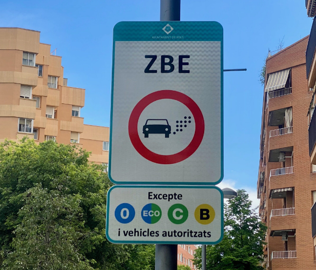 Milieuzones in Spanje Milieuzones in Spanje