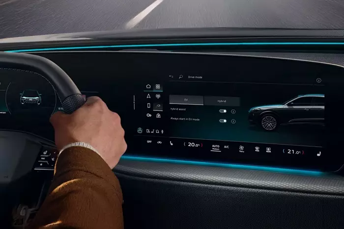 Audi Q5 e-hybrid interieur dashboard