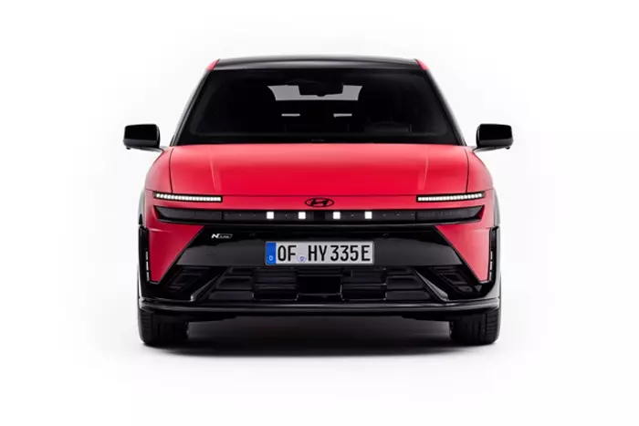 Hyundai IONIQ 3 voorkant auto